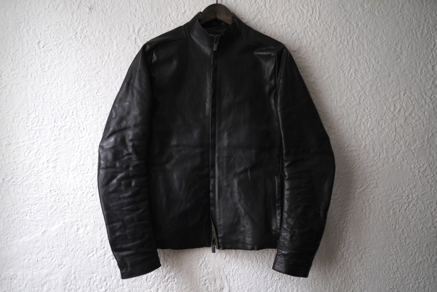 19AW GUIDI Leather グイディカーフレザーライダースジャケット / LAYER-0(レイヤーゼロ)