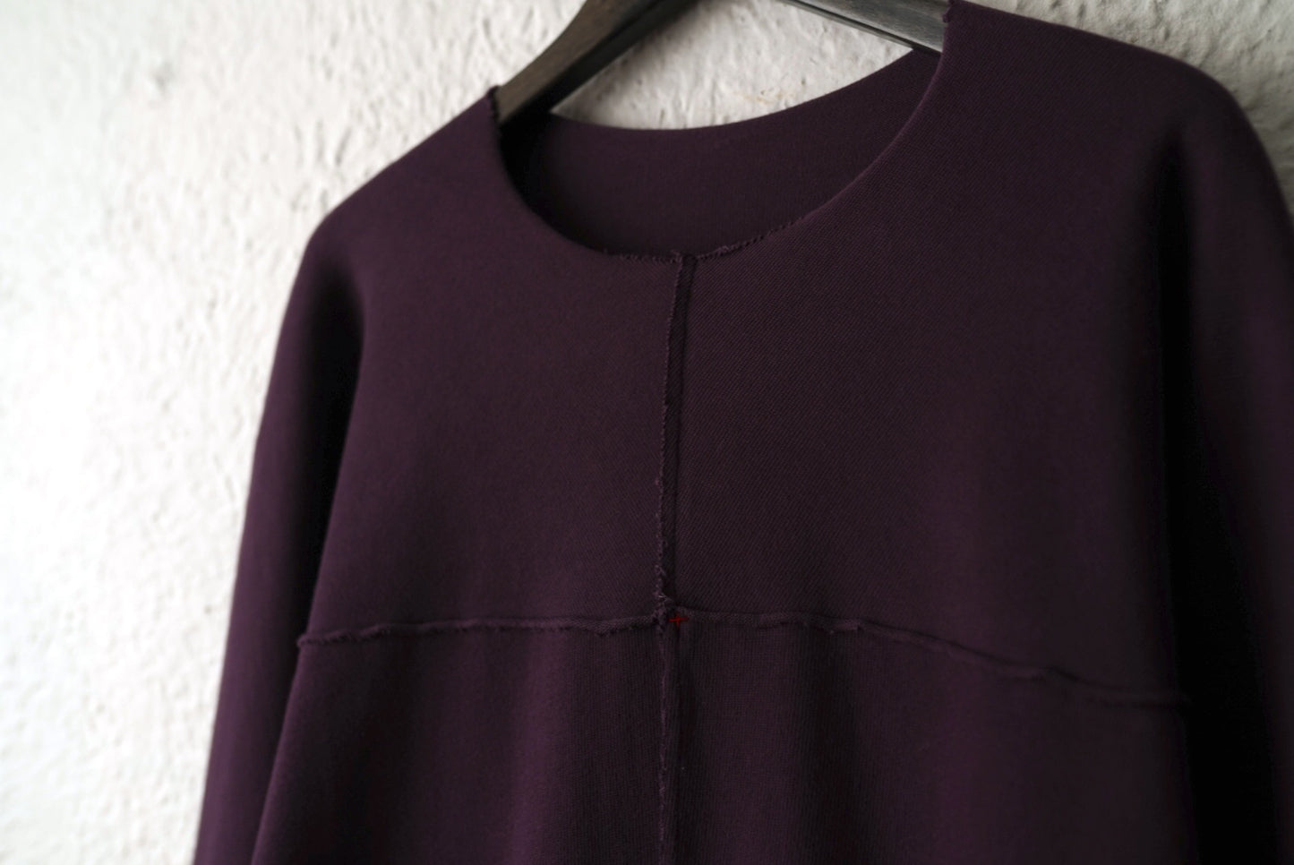18AW T211-JM4 ミドルジャージー長袖カットソー トップス パープル / m.a+(エムエークロス)