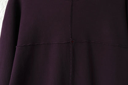 18AW T211-JM4 ミドルジャージー長袖カットソー トップス パープル / m.a+(エムエークロス)