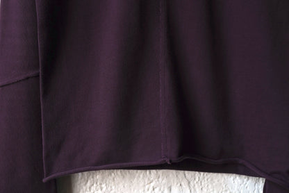 18AW T211-JM4 ミドルジャージー長袖カットソー トップス パープル / m.a+(エムエークロス)