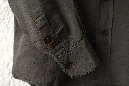 18SS TYS06 コットンリネンプレーンシャツ / Geoffrey.B.Small(ジェフリービースモール)