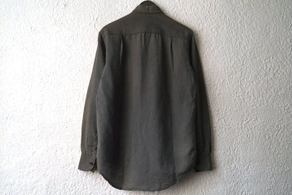 18SS TYS06 コットンリネンプレーンシャツ / Geoffrey.B.Small(ジェフリービースモール)