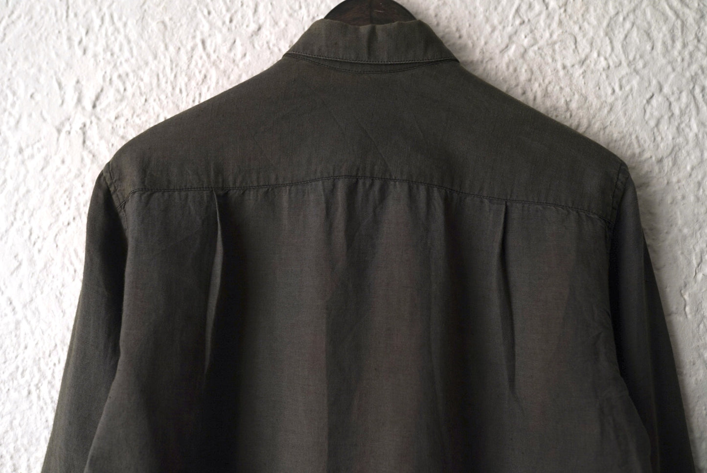 18SS TYS06 コットンリネンプレーンシャツ / Geoffrey.B.Small(ジェフリービースモール)