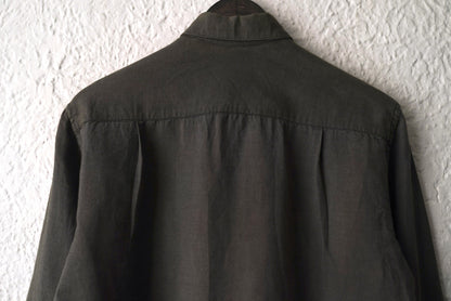 18SS TYS06 コットンリネンプレーンシャツ / Geoffrey.B.Small(ジェフリービースモール)