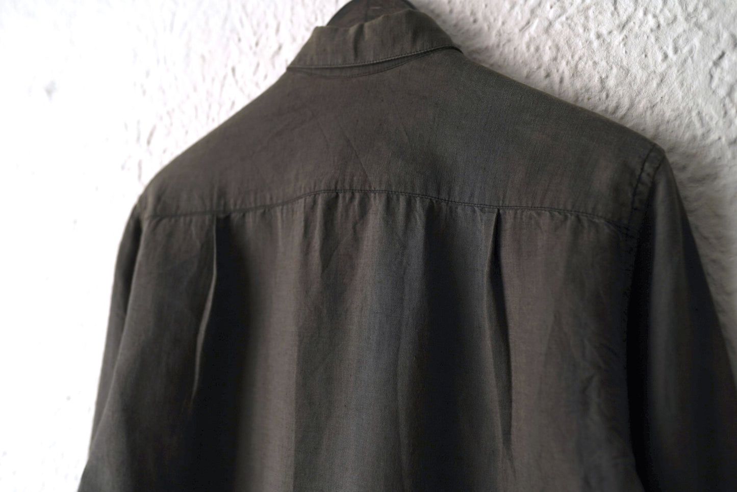 18SS TYS06 コットンリネンプレーンシャツ / Geoffrey.B.Small(ジェフリービースモール)