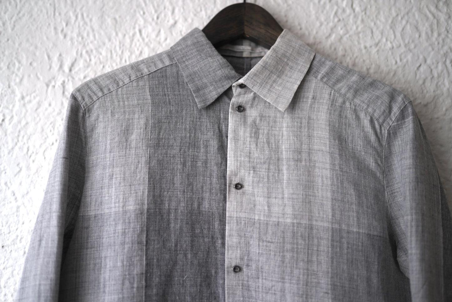 15SS INSIDE SHIRTS RAMIE MASU マス見本ラミーシャツ / taichi murakami(タイチムラカミ)