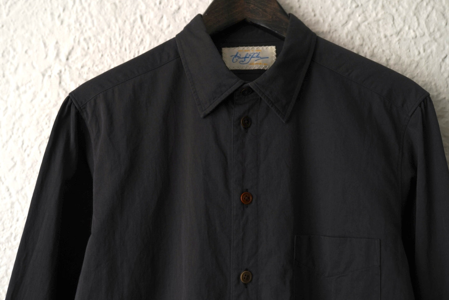 19AW Regular Collar Classic Shirts レギュラーカラークラシックシャツ / the Crooked Tailor(ザ クルーキッドテーラー)