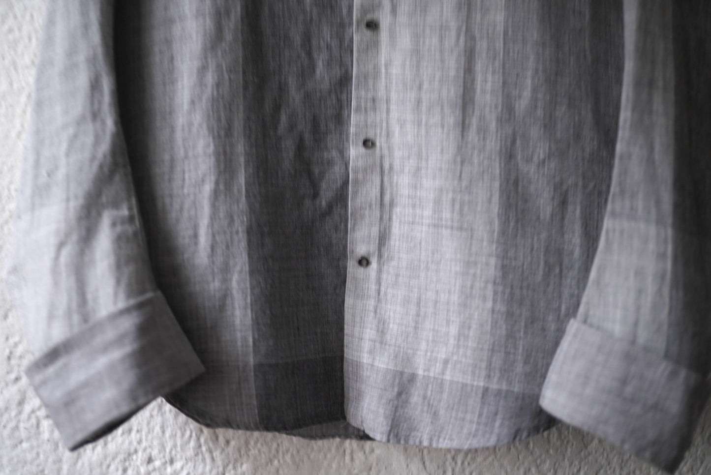 15SS INSIDE SHIRTS RAMIE MASU マス見本ラミーシャツ / taichi murakami(タイチムラカミ)