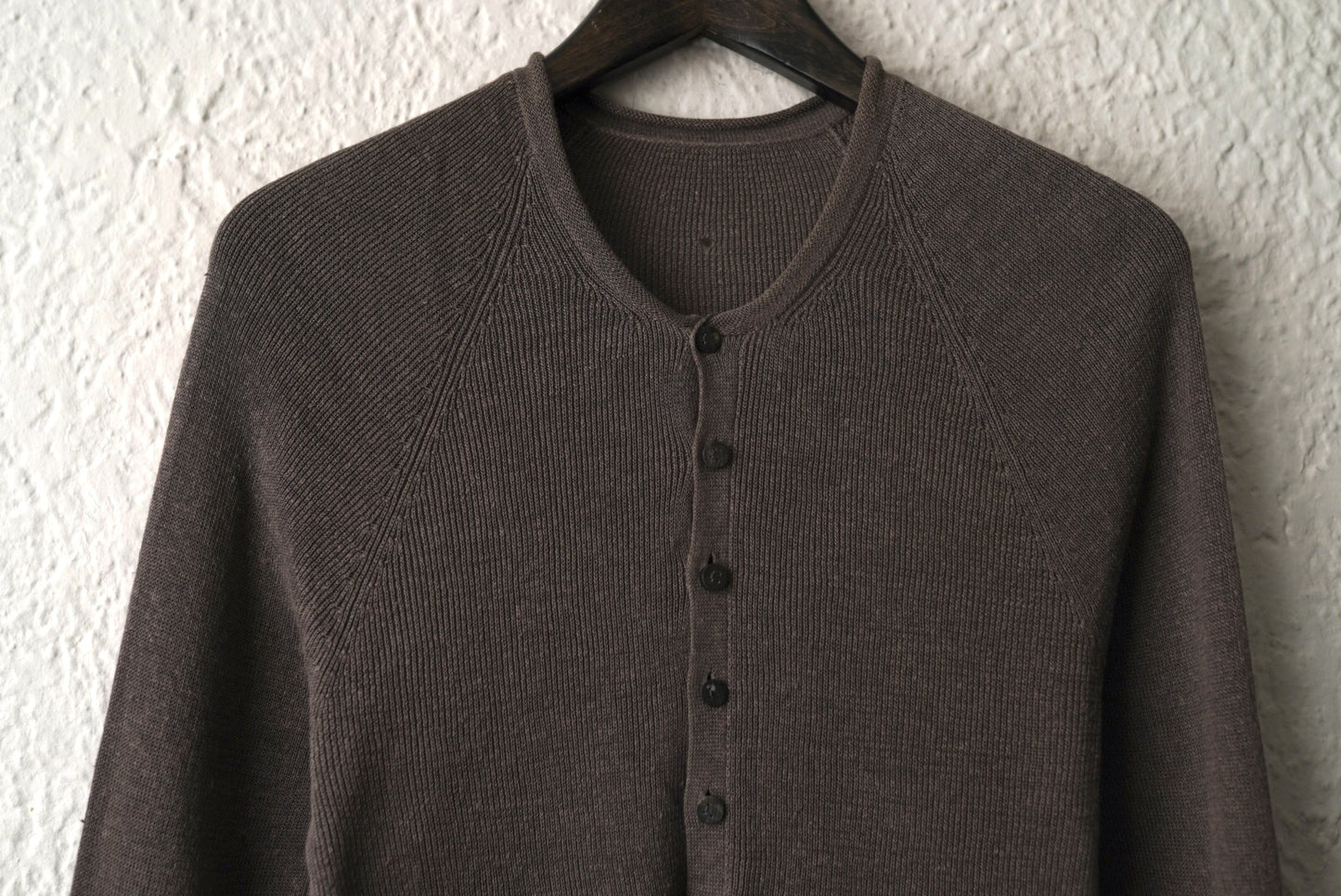 シルクニットヘンリーネックセーター / LABEL UNDER CONSTRUCTION(レーベルアンダーコンストラクション)