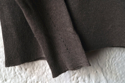 シルクニットヘンリーネックセーター / LABEL UNDER CONSTRUCTION(レーベルアンダーコンストラクション)