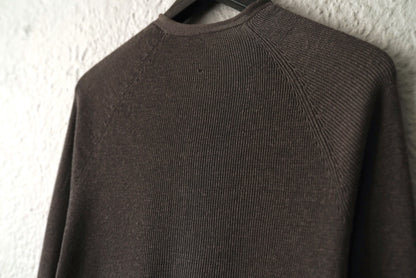 シルクニットヘンリーネックセーター / LABEL UNDER CONSTRUCTION(レーベルアンダーコンストラクション)
