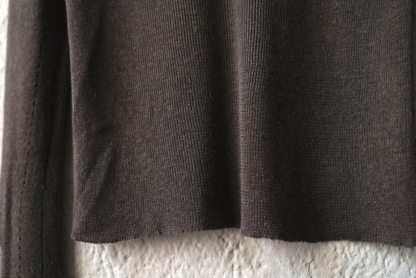 シルクニットヘンリーネックセーター / LABEL UNDER CONSTRUCTION(レーベルアンダーコンストラクション)