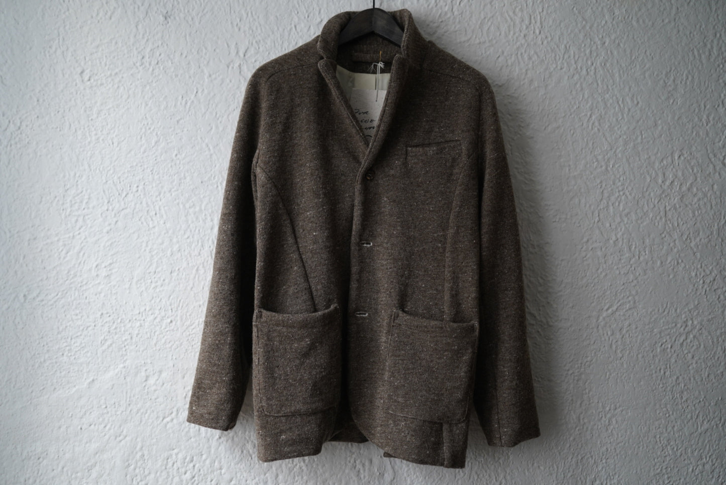 22AW “OLIVER” ニットウールブレザージャケット / Project by H(プロジェクトバイエイチ)