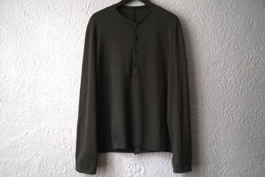 ライトジャージーヘンリーネックトップス / m.a+(エムエークロス)