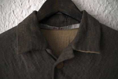 20SS C254 4Pocket Medium Fit Unlined Coat リネンコットンステンカラーコート / m.a+(エムエークロス)