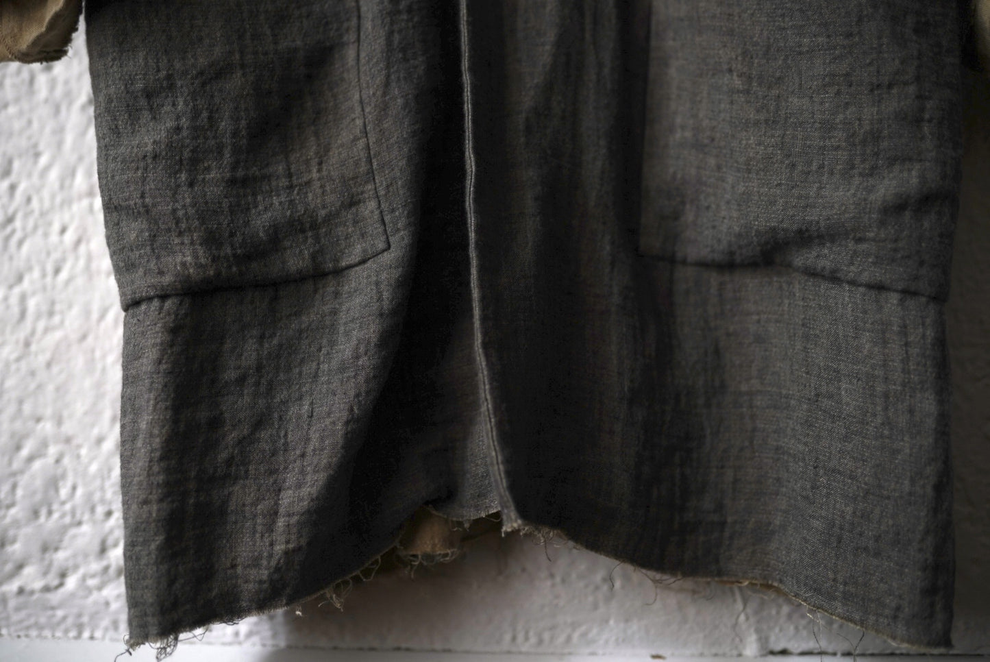 20SS C254 4Pocket Medium Fit Unlined Coat リネンコットンステンカラーコート / m.a+(エムエークロス)