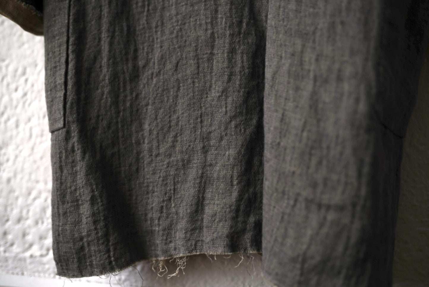 20SS C254 4Pocket Medium Fit Unlined Coat リネンコットンステンカラーコート / m.a+(エムエークロス)