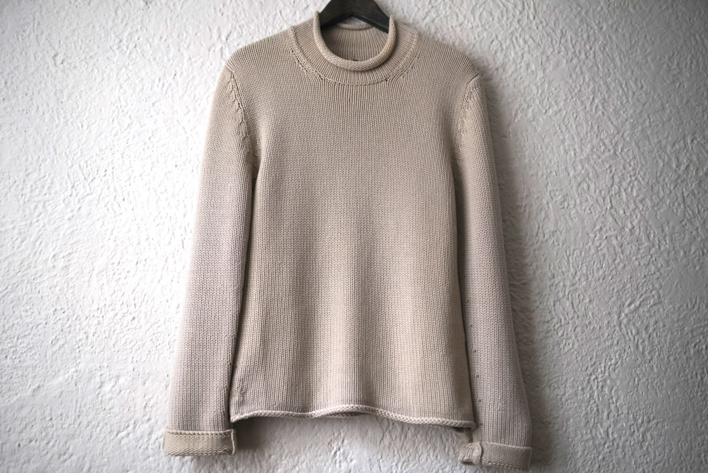 カシミヤモックネックニットセーター / LABEL UNDER CONSTRUCTION(レーベルアンダーコンストラクション)