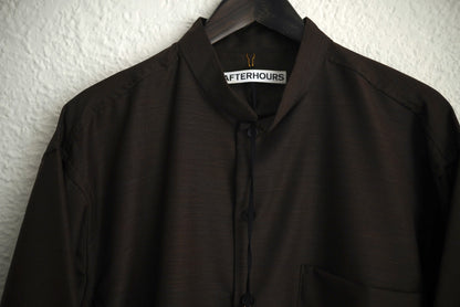 22AW MANDARIN COLLAR SHIRT モンドリアンカラーシャツ / AFTERHOURS(アフターアワーズ)