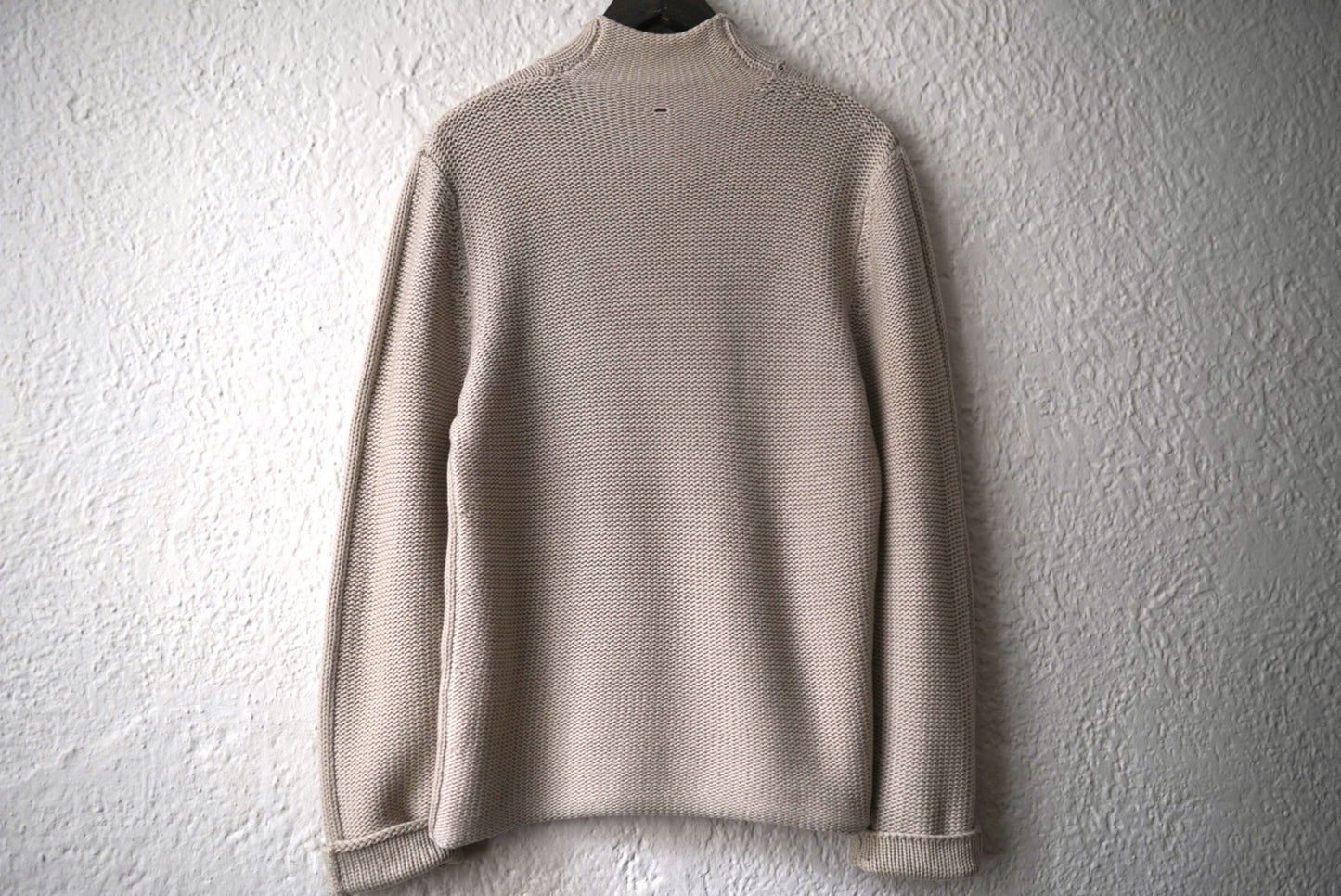 カシミヤモックネックニットセーター / LABEL UNDER CONSTRUCTION(レーベルアンダーコンストラクション)