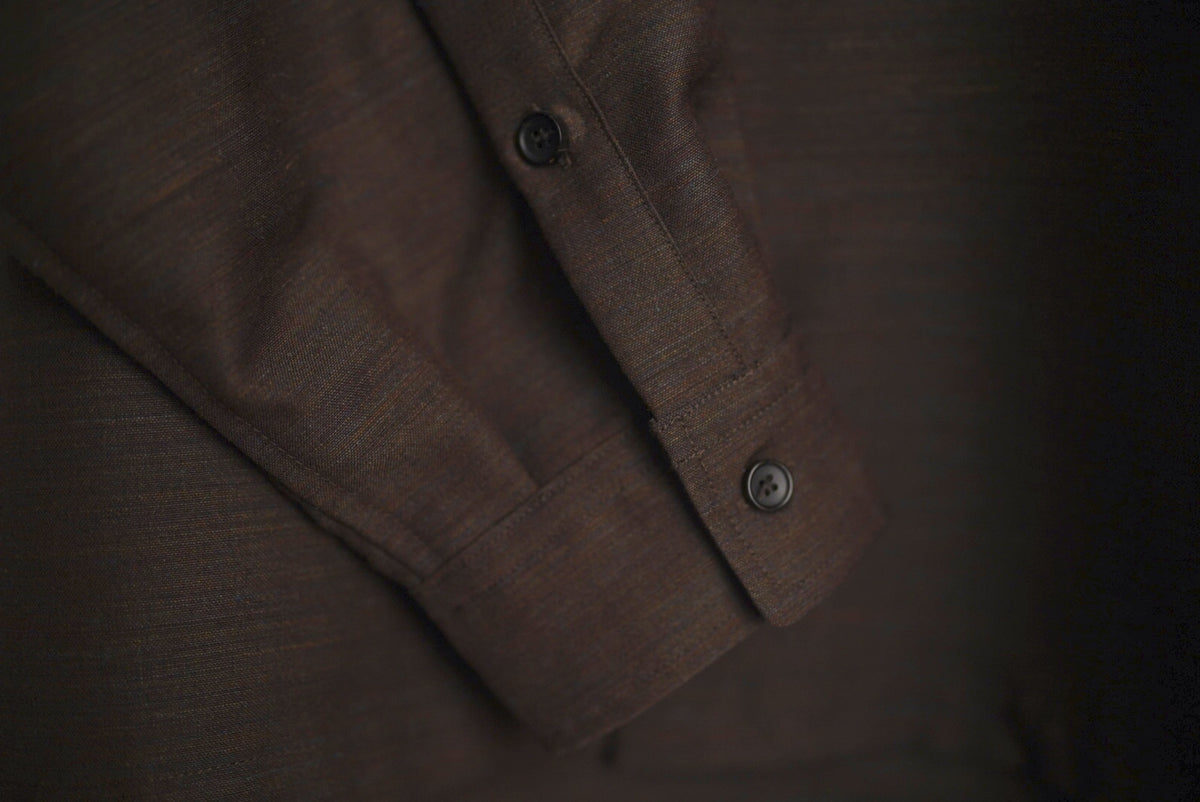 22AW MANDARIN COLLAR SHIRT モンドリアンカラーシャツ / AFTERHOURS(アフターアワーズ)