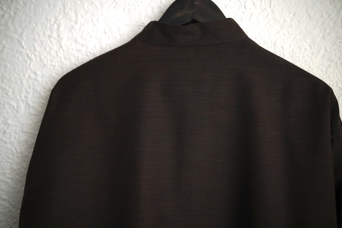 22AW MANDARIN COLLAR SHIRT モンドリアンカラーシャツ / AFTERHOURS(アフターアワーズ)