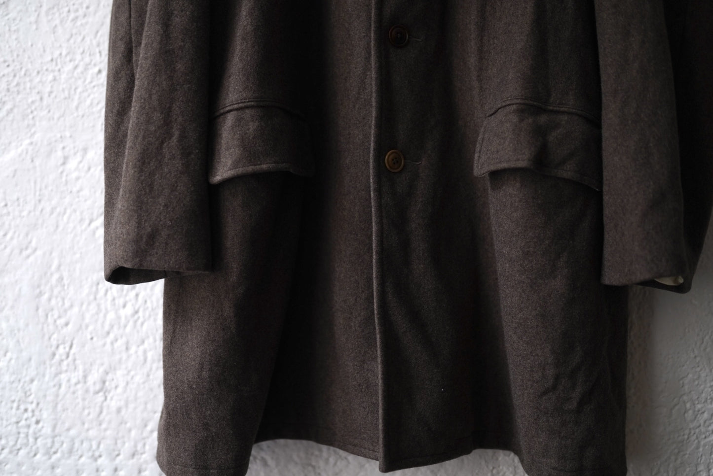 21AW Over Half Coat ウールバルマカーンコート / the Crooked Tailor(ザ クルーキッドテーラー)