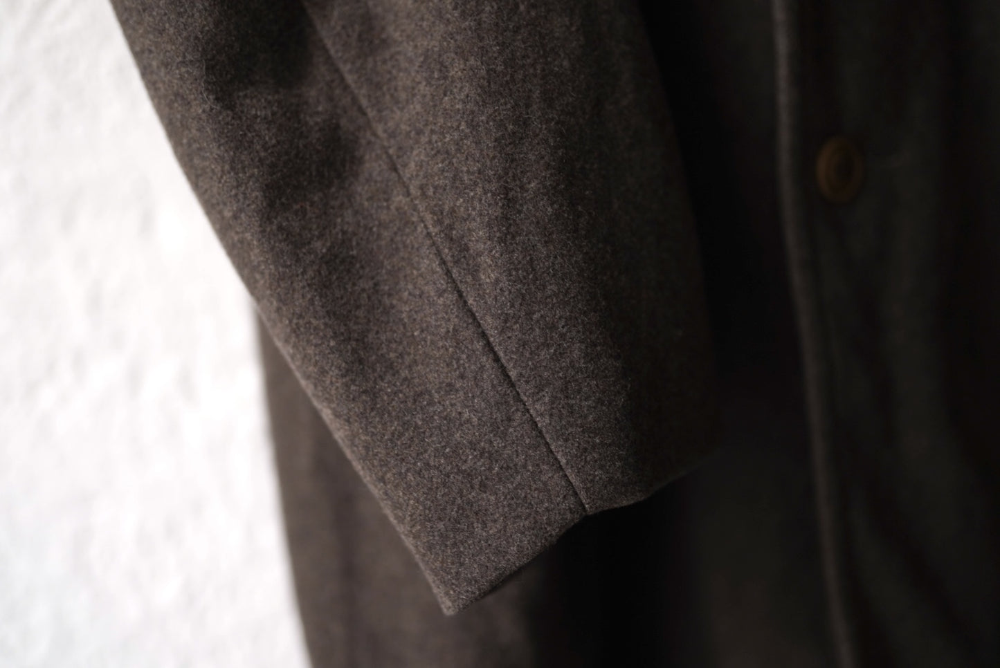 21AW Over Half Coat ウールバルマカーンコート / the Crooked Tailor(ザ クルーキッドテーラー)