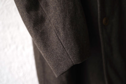 21AW Over Half Coat ウールバルマカーンコート / the Crooked Tailor(ザ クルーキッドテーラー)