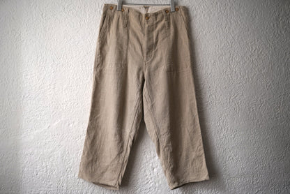 フレンチリネンワークトラウザーズパンツ / Nigel Cabourn(ナイジェルケーボン)