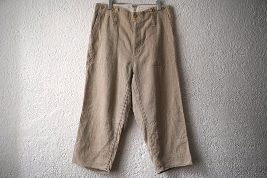 フレンチリネンワークトラウザーズパンツ / Nigel Cabourn(ナイジェルケーボン)