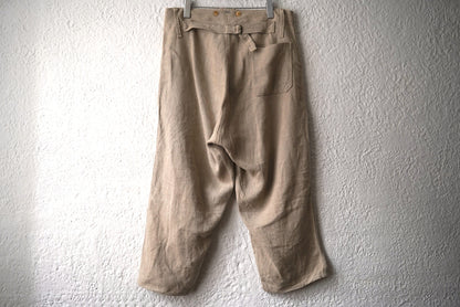 フレンチリネンワークトラウザーズパンツ / Nigel Cabourn(ナイジェルケーボン)