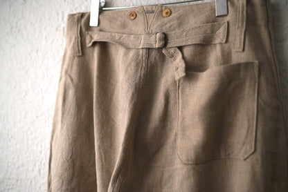 フレンチリネンワークトラウザーズパンツ / Nigel Cabourn(ナイジェルケーボン)