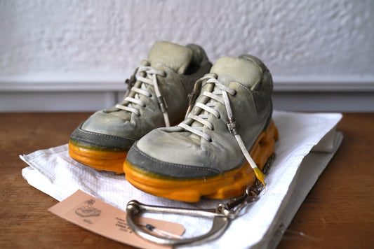 ICED PAPER DART HANDLED LOW TOP ドリップ加工レザースニーカー / Carol Christian Poell(キャロルクリスチャンポエル)