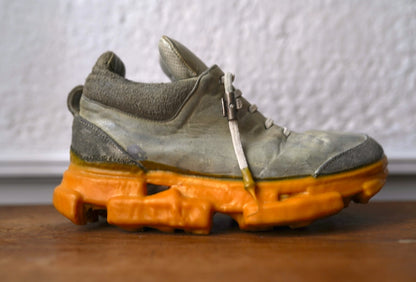 ICED PAPER DART HANDLED LOW TOP ドリップ加工レザースニーカー / Carol Christian Poell(キャロルクリスチャンポエル)
