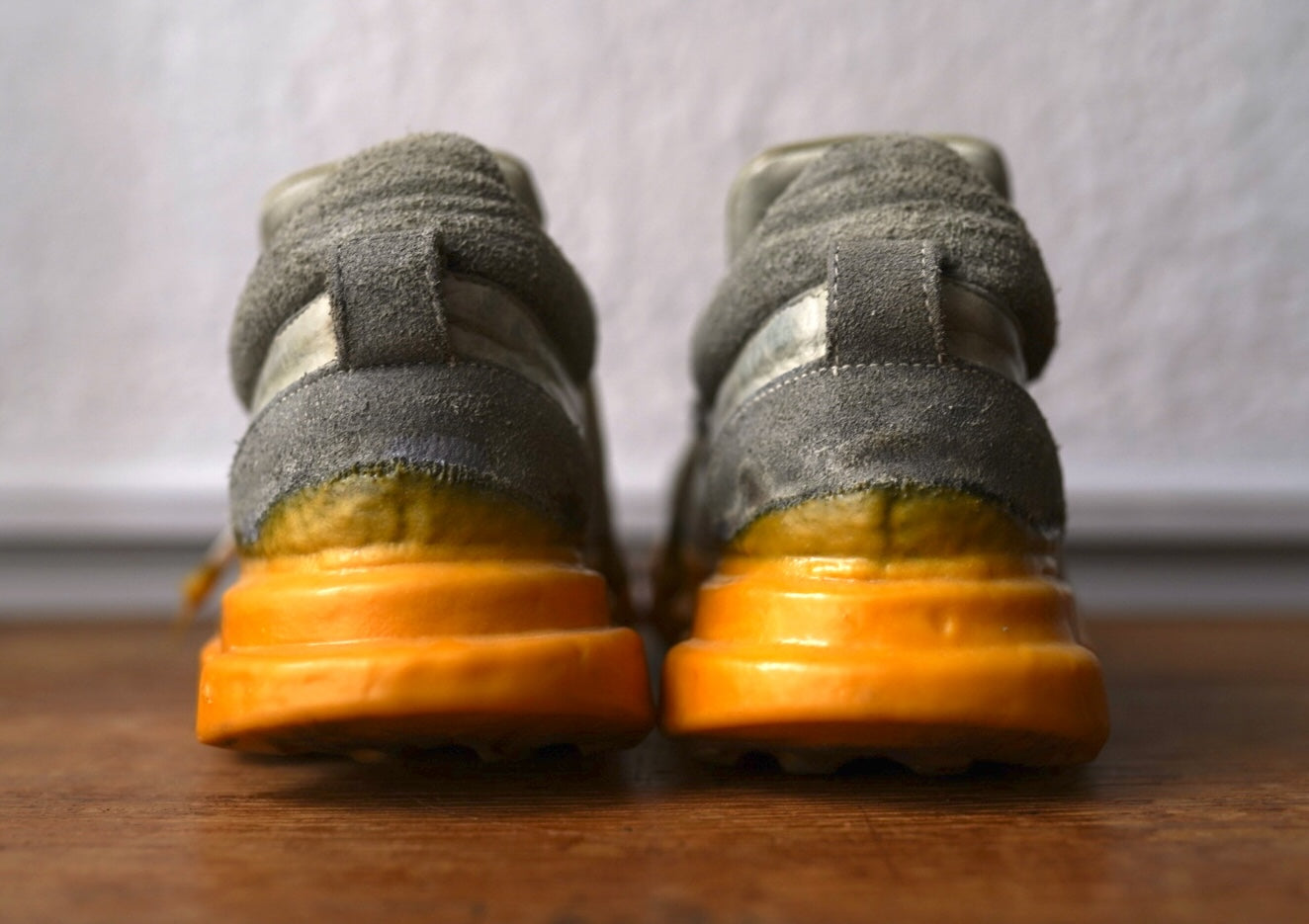 ICED PAPER DART HANDLED LOW TOP ドリップ加工レザースニーカー / Carol Christian Poell(キャロルクリスチャンポエル)