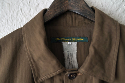 17SS Warehouse Coat コットンヘリンボーンウェアハウスコート / Paul Harnden(ポールハーデン)