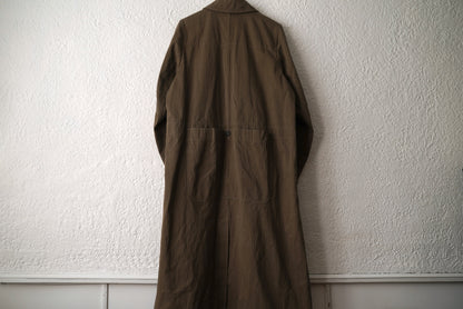17SS Warehouse Coat コットンヘリンボーンウェアハウスコート / Paul Harnden(ポールハーデン)