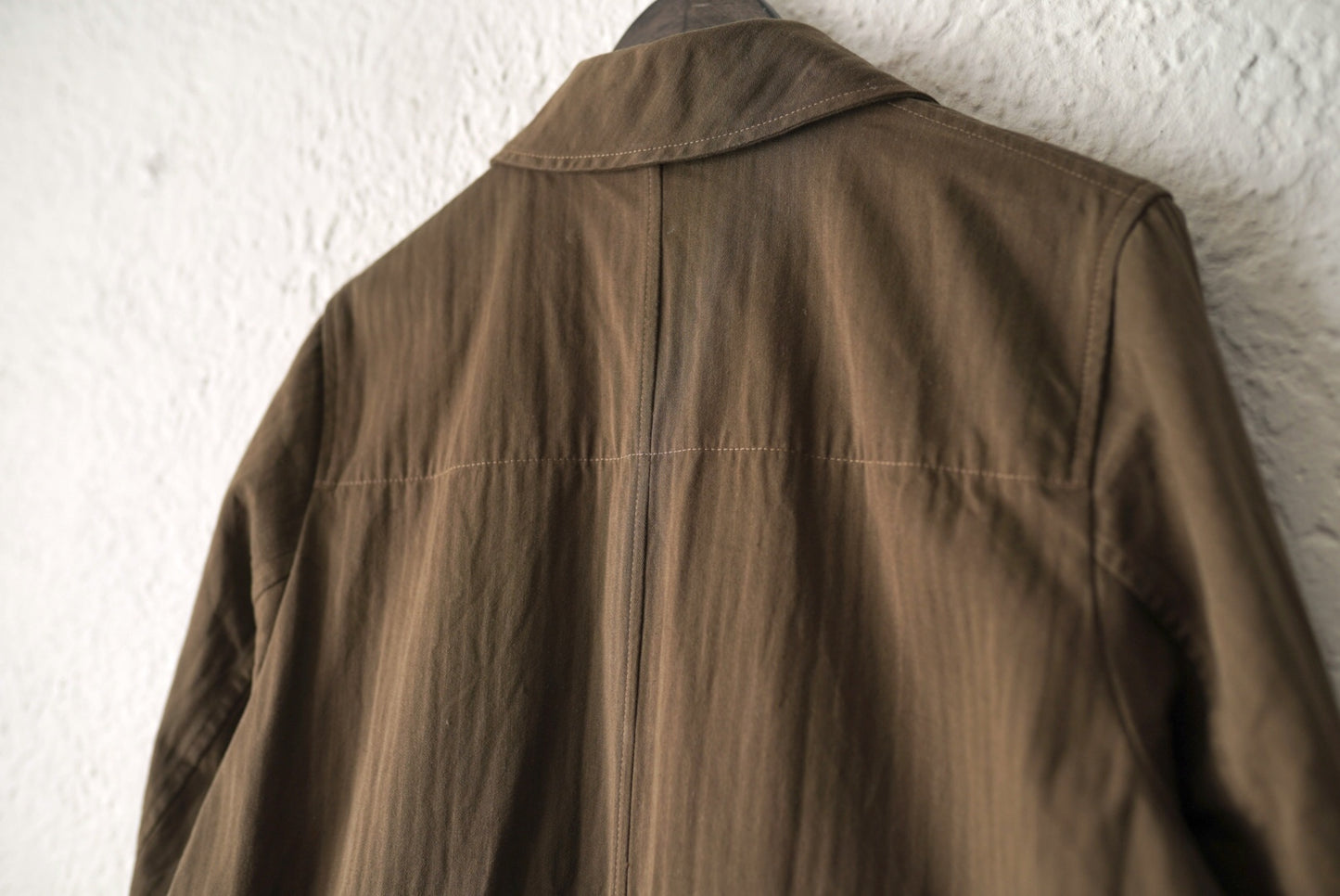 17SS Warehouse Coat コットンヘリンボーンウェアハウスコート / Paul Harnden(ポールハーデン)