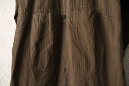 17SS Warehouse Coat コットンヘリンボーンウェアハウスコート / Paul Harnden(ポールハーデン)