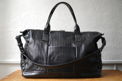 17SS Bird Boston BIG STICH 編み上げレザーボストンバッグ / Cornelian Taurus(コーネリアンタウラス)