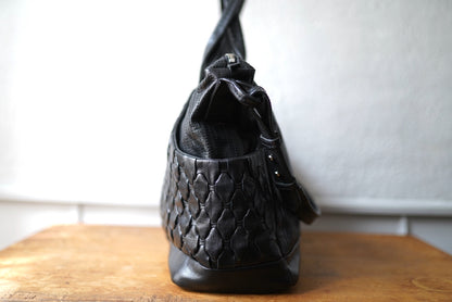 17SS Bird Boston BIG STICH 編み上げレザーボストンバッグ / Cornelian Taurus(コーネリアンタウラス)