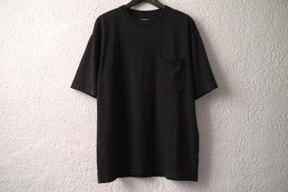 コットンカシミヤクルーネック半袖Tシャツ / ents.(エンツ)