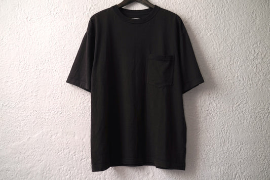 コットンカシミヤクルーネック半袖Tシャツ / ents.(エンツ)