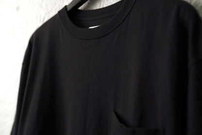 コットンカシミヤクルーネック半袖Tシャツ / ents.(エンツ)