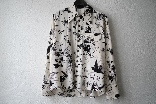 21SS 総柄シャツ / JOHN ALEXANDER SKELTON(ジョンアレキサンダースケルトン)