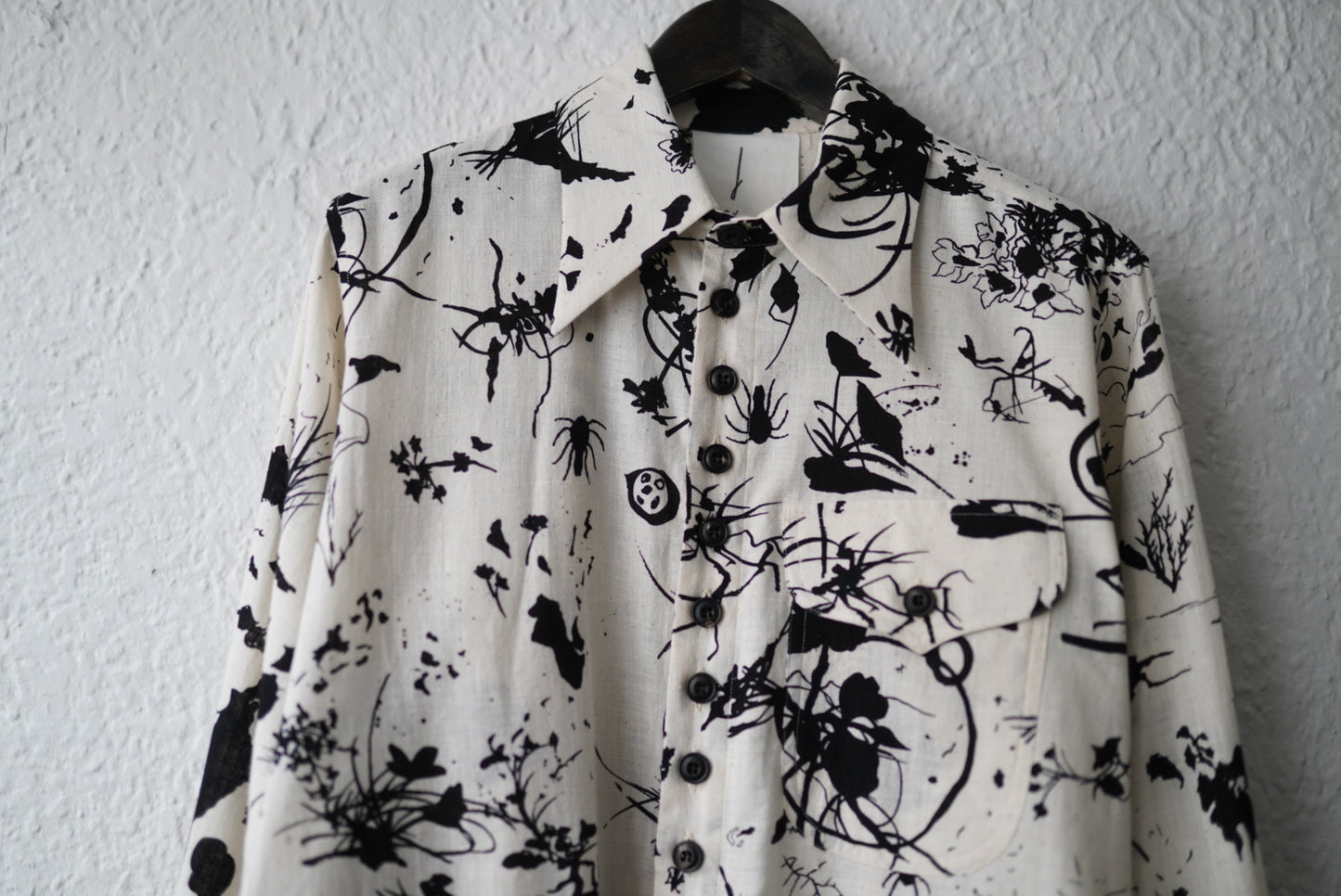21SS 総柄シャツ / JOHN ALEXANDER SKELTON(ジョンアレキサンダースケルトン)