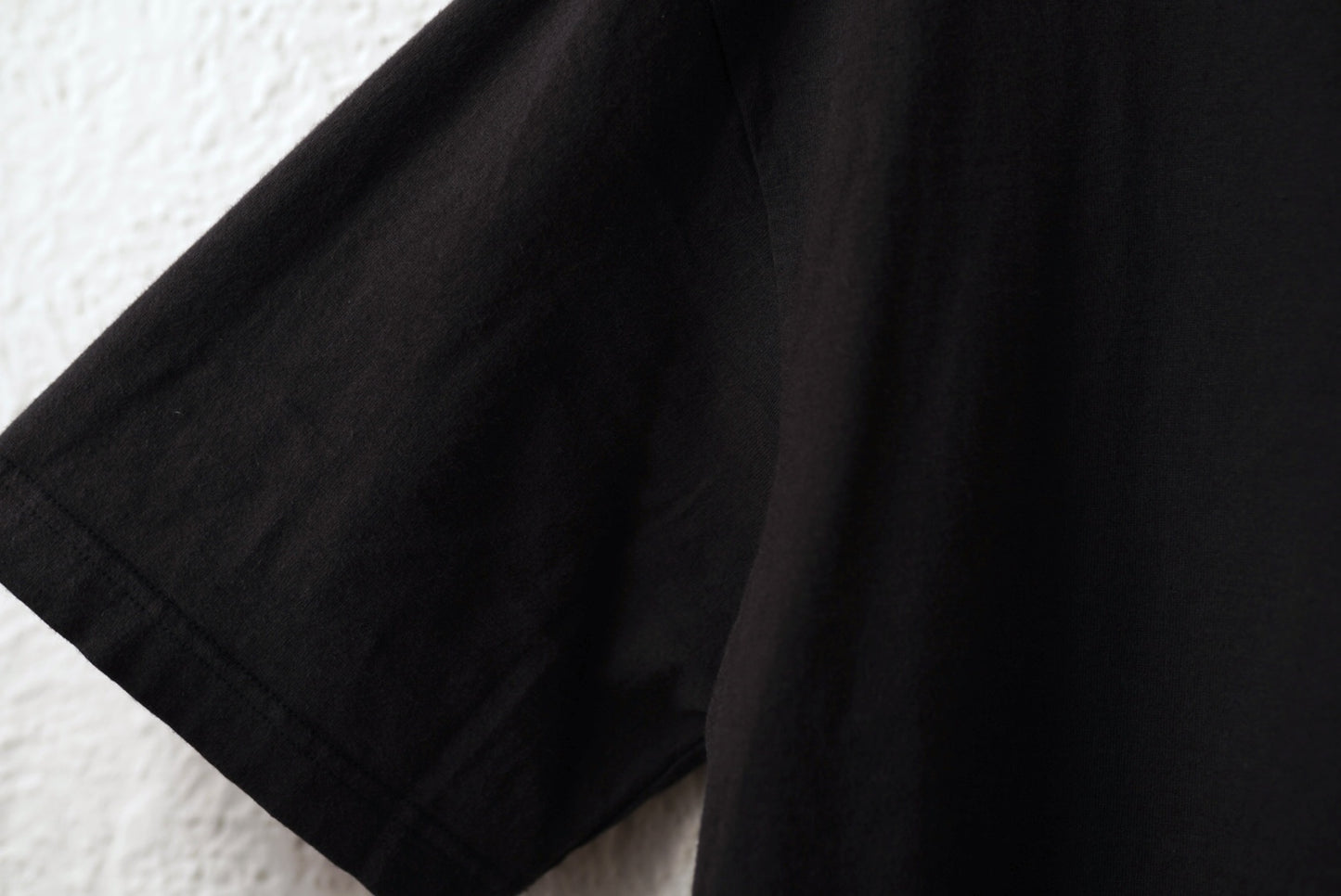 コットンカシミヤクルーネック半袖Tシャツ / ents.(エンツ)