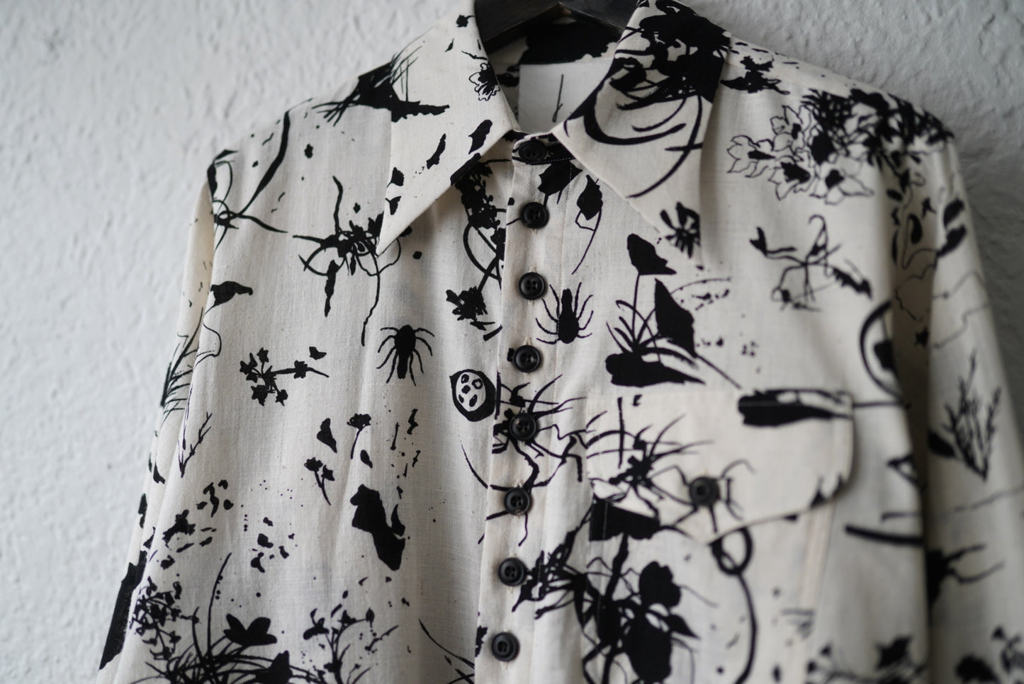 21SS 総柄シャツ / JOHN ALEXANDER SKELTON(ジョンアレキサンダースケルトン)