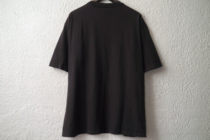 コットンカシミヤクルーネック半袖Tシャツ / ents.(エンツ)